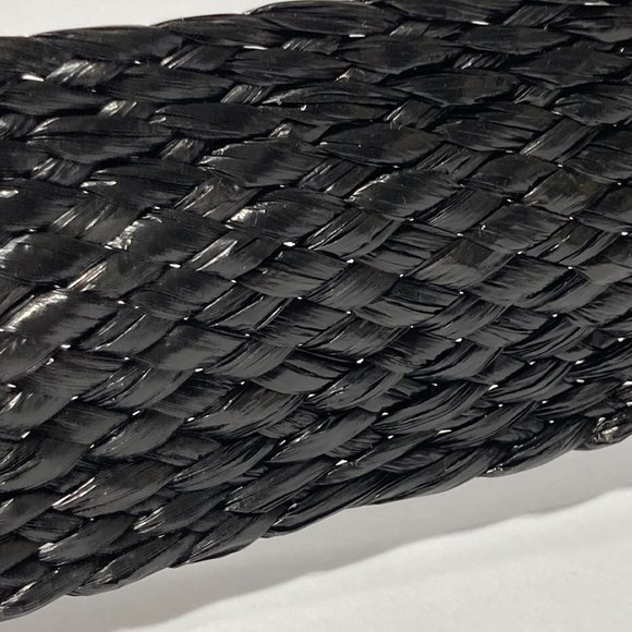 Black Weave Trim 2" 10yds Sewing Ribbon Apparel Crafts Trim by The Yard - Picture 5 of 13